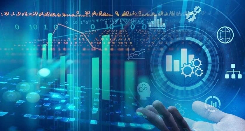 Digitaalinen yritystiedon analyysi: kaavioita, numeroita ja rattaiden symboleja